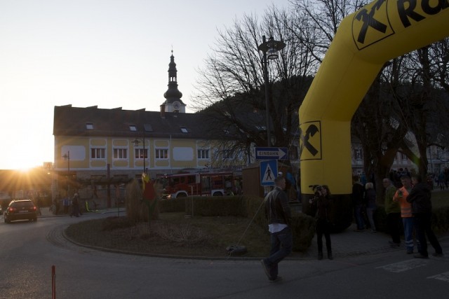 Die Show kann beginnen