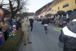 Ein Probelauf um den Hauptplatz von Passail