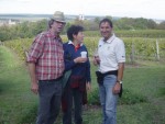 PWH-Peperl und KArl beim Weinlesen 2008