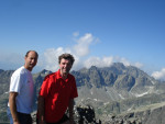 Am Gipfel des Siroka Veza auf 2.462 Meter